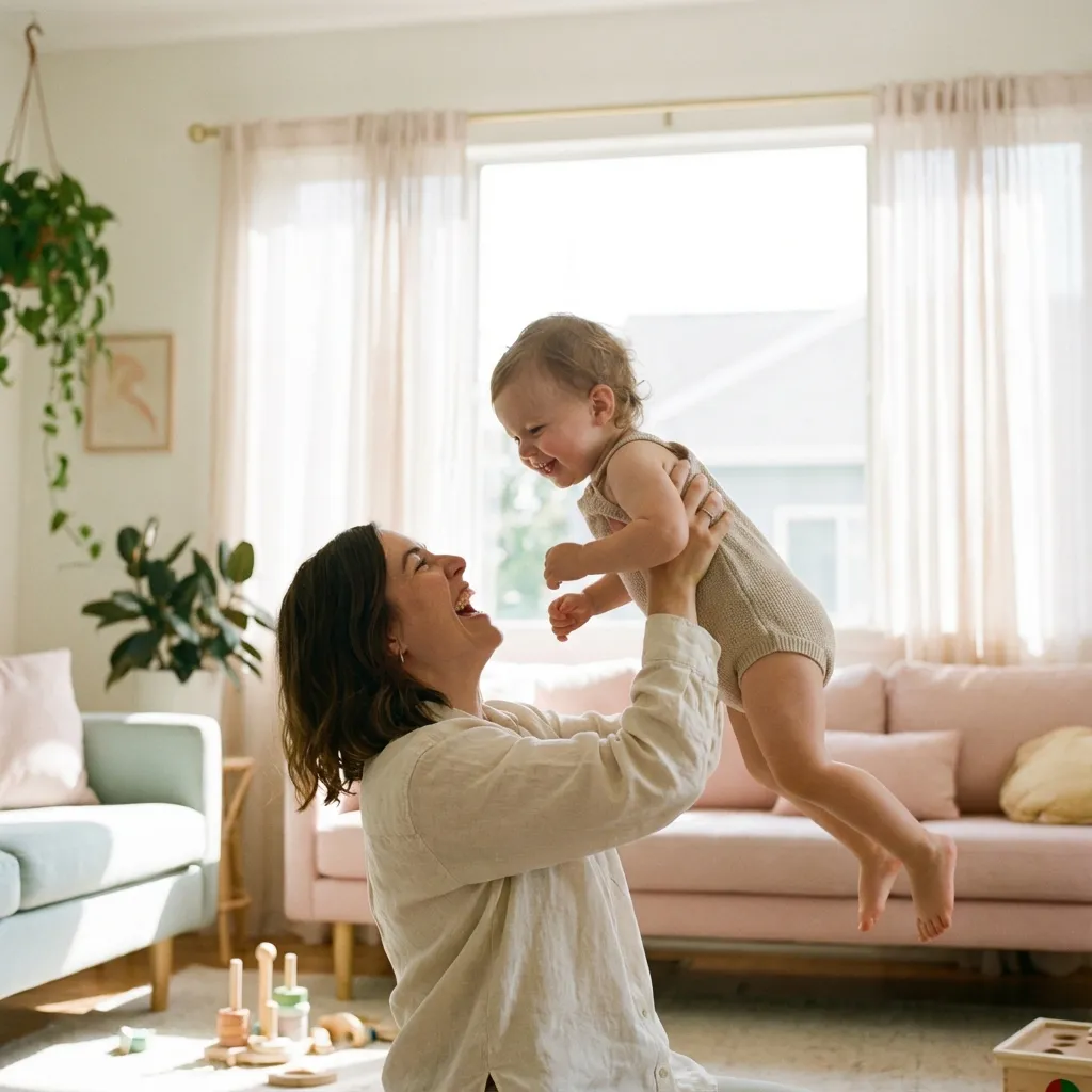 Intérieur sécurisé et aménagé de la micro-crèche Les P'tits Babadins à Réseau National de Micro-Crèches