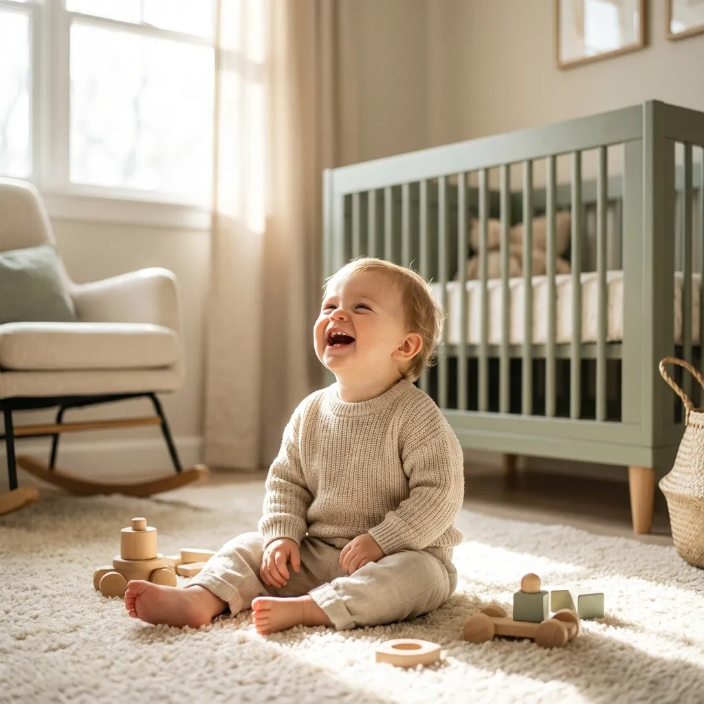 Intérieur sécurisé et aménagé de la micro-crèche Les P'tits Babadins à Pédagogie Reggio Emilia & Motricité Libre