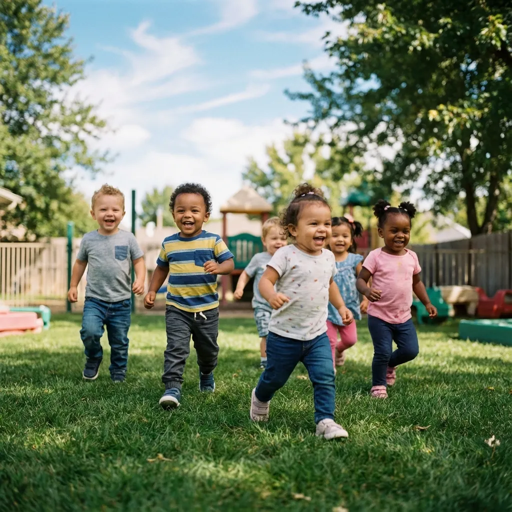 Atelier d'éveil sensoriel pour enfants chez Les P'tits Babadins